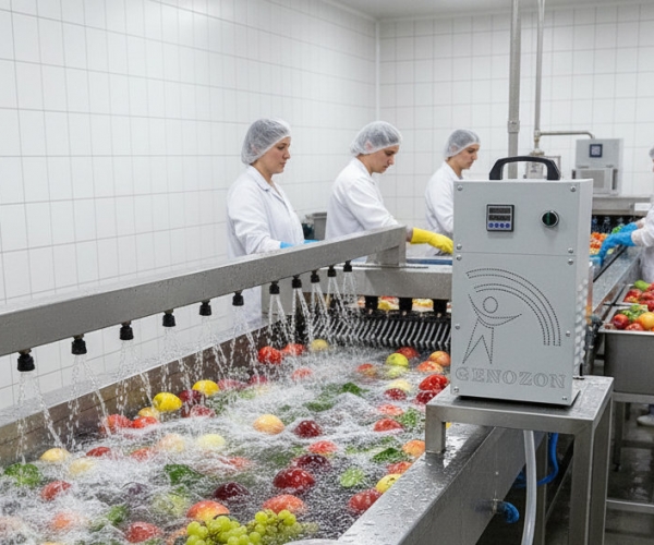 Sebze Meyve Yıkamada Ozon Cihazı Kullanımı