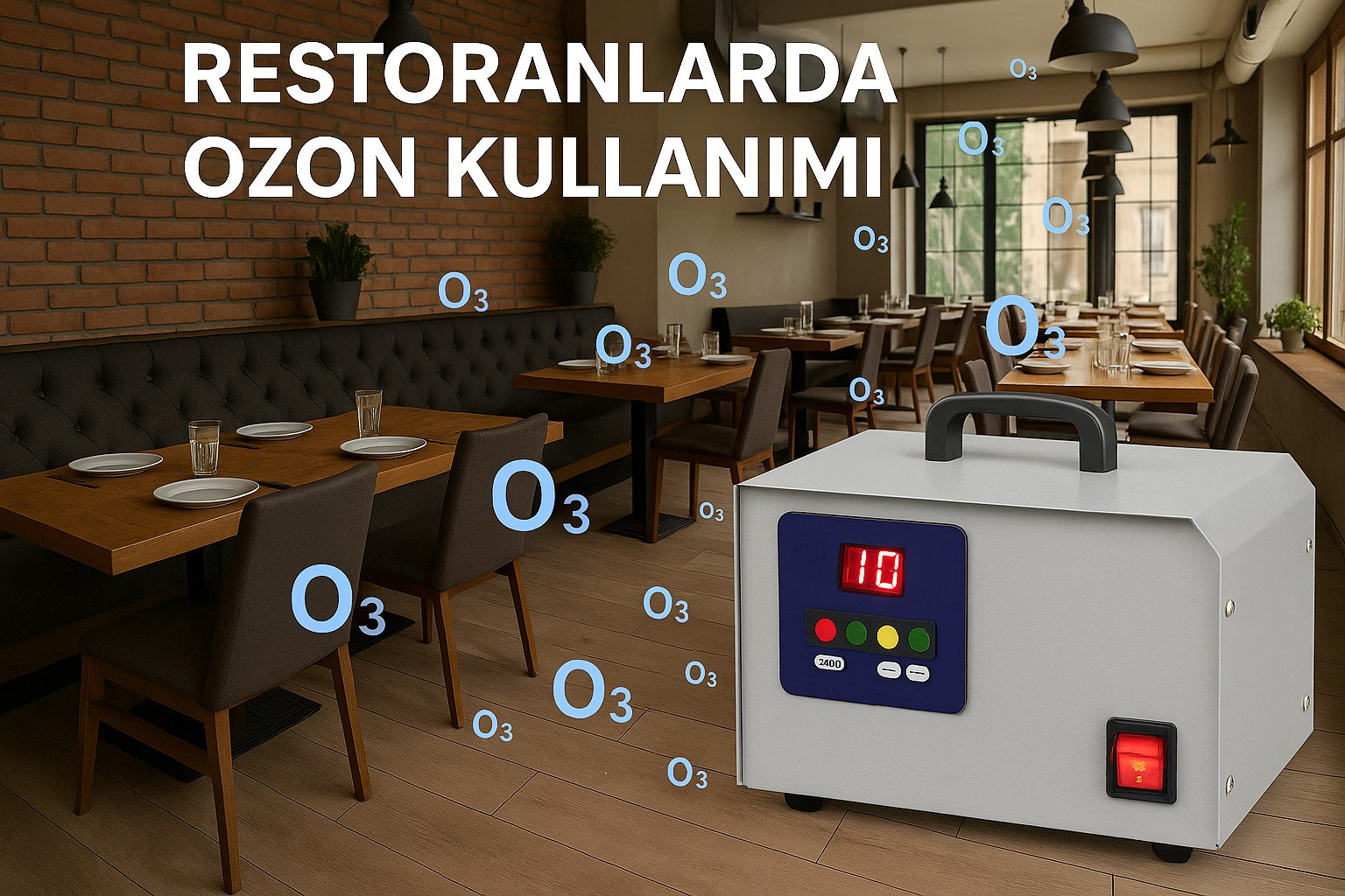 Restoran ve Kafelerde Ozonla Dezenfeksiyon