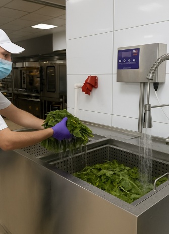 Ozon Gazıyla Sebze Meyve Yıkama