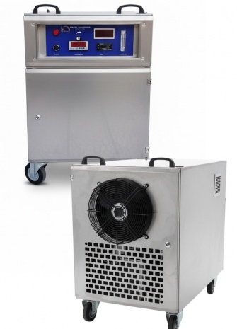 ozon gazı cihazları (ozone gozon jeneratörü 30 gr/h, paslanmaz kabinli sanitasyon cihazı